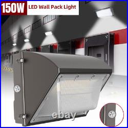 5PACK 150W LED Wall Pack Commercial Industrial Outdoor Security Lighting Fixture