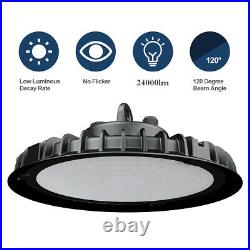 5PCS 200W UFO LED High Bay Light Warehouse Industrial Lighting AC 90-277V 6000K