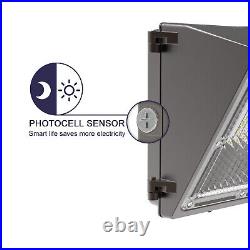 5Pack 120W LED Wall Pack Lights Dusk to Dawn Commercial Industrial Outdoor Light