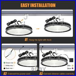 5Pack 200W LED High Bay Light Dimmable Industrial Workshop Lamp 30000lm 5000K 5Pack 200W LED High Bay Light Dimmable Industrial Workshop Lamp 30000lm 5000K