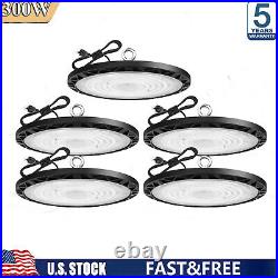 5Pack 300W UFO Led High Bay Light 300Watt Commercial Industrial Warehouse Lights 5Pack 300W UFO Led High Bay Light 300Watt Commercial Industrial Warehouse Lights