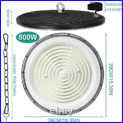 5Pack 800W UFO Led High Bay Light Commercial Light Industrial Warehouse Fixture