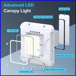 5Pack LED Canopy Gas Station Light 150W Adjustable 4500K/5000K/5700K 21000 Lumen