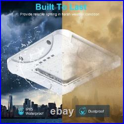5Pack LED Canopy Gas Station Light 150W Adjustable 4500K/5000K/5700K 21000 Lumen