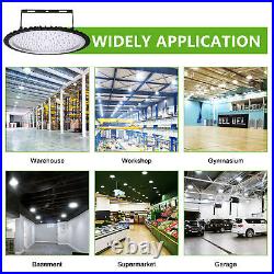 5Pcs 300W UFO LED High Bay Light Gym Factory Warehouse Industrial Shed Lighting