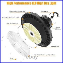 5X 150W Led High Bay Light Commercial Industrial Warehouse Shop Light withUS Plug