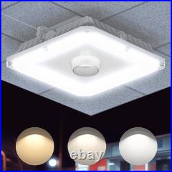 5X LED Canopy Light with Photocell, 60W 80W 100W Adjustable, 3000K/4000K/5000K