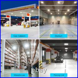 5X LED Canopy Light with Photocell, 60W 80W 100W Adjustable, 3000K/4000K/5000K