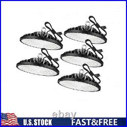 5 Pack 200W UFO Led High Bay Light 200 Watt Factory Warehouse Commercial Fixture