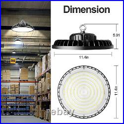 5 Pack 200W UFO Led High Bay Light 200 Watt Factory Warehouse Commercial Fixture