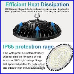 5 Pack 200W UFO Led High Bay Light 200 Watt Factory Warehouse Commercial Fixture