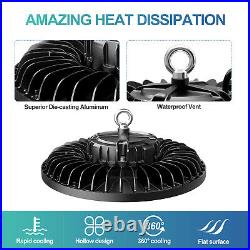 5 Pack 200W UFO Led High Bay Light 200 Watt Factory Warehouse Commercial Fixture