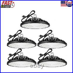 5 Pack 200W UFO Led High Bay Light Commercial Industrial Warehouse Factory Light