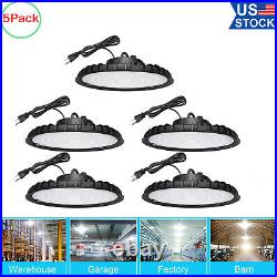 5 Pack 300W UFO Led High Bay Light Warehouse Industrial Commercial Garage Light