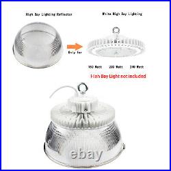 5 Pack LED 150W UFO High Bay Light + Reflector Cover For Warehouse Supermarket