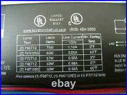 5x Keystone KTEB-275-1-TP-PIC-SL 120V Electronic Ballast F96T12, F72T12, F48T12