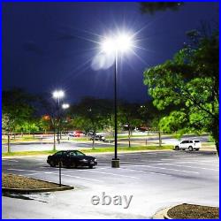 60000LM -400W LED Parking Lot Light Commercial Shoebox Pole Light Fixture 5000K