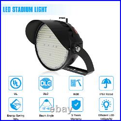 600W LED Stadium Lights 84000 Lumen Outdoor 100-277V Arena Flood Light UL Listed