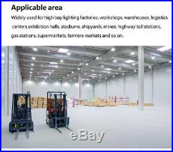 60-250W Watt LED High Bay Light Lamp Lighting Warehouse Fixture Factory Industry