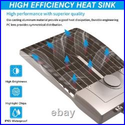 67500LM 450W LED Parking Lot Lighting 3in1 Mount 450W Dusk to Dawn Outdoor Light