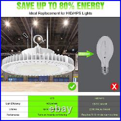 6PACK 150W UFO LED High Bay Light Industrial Warehouse Commercial LED Shop Light