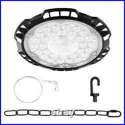 6PACK 200W UFO LED High Bay Light Industrial Factory Warehouse Commercial Lamp
