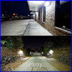 6Pack 120W Led Wall Pack Light Dusk to Dawn Commercial Outdoor Security Lighting