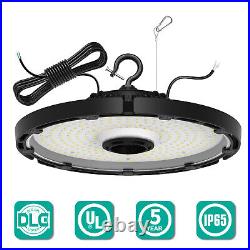 6Pack 240W UFO LED High Bay Light, Commercial Warehouse GYM Shop Lighting Fixture