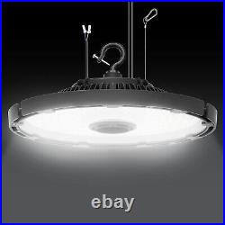 6Pack LED High Bay Light Fixture UL 240W 36000LM Warehouse Factory UFO Shop Lamp