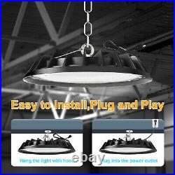 6Pcs 300W UFO Led High Bay Light Industrial Commercial Garage Factory Shop Light