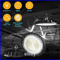 6Pcs 300W UFO Led High Bay Light Industrial Commercial Garage Factory Shop Light 6Pcs 300W UFO Led High Bay Light Industrial Commercial Garage Factory Shop Light