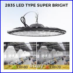 6Pcs UFO Led High Bay Light 500W Industrial Commercial Factory Led Shop Light
