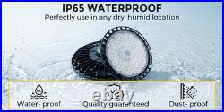 6Pcs UFO Led High Bay Light 500W Industrial Commercial Factory Led Shop Light
