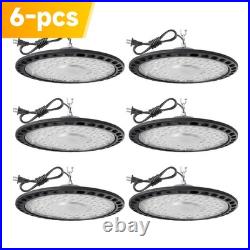 6Pcs UFO Led High Bay Light 500W Industrial Commercial Factory Led Shop Light
