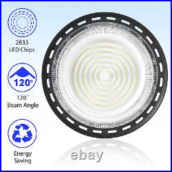 6Pcs UFO Led High Bay Light 500W Industrial Factory Shop Led Commercial Light