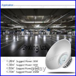6X 150W Watt LED High Bay Light Lamp Warehouse Fixture Factory Shed Lighting