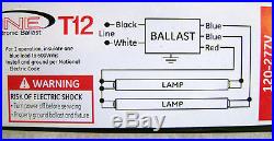 6 GE 74474 GE260IS-MV-N Electronic Ballast for 2 F96T12 bulbs Multi-Volt ProLine