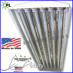 6 Lamp LED 132W High Bay Light Commercial, UFO, Industrial, Auto, Shop Light