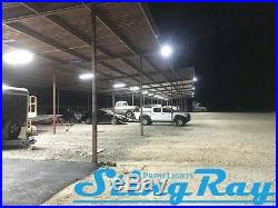 6 Lamp LED 132W High Bay Light Commercial, UFO, Industrial, Auto, Shop Light