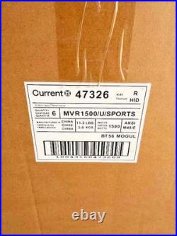 6-PACK GE MVR1500/U/SPORTS 1500W Metal Halide BT56 Mogul E39 4000K Sports Lamp