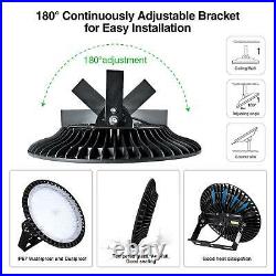 6 Pack 100W UFO Led High Bay Light 100 Watts Commercial Warehouse Factory Lights