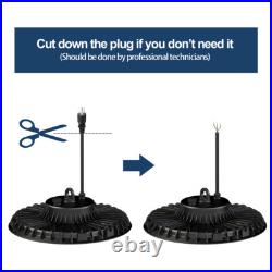 6 Pack 100W UFO Led High Bay Light Commercial Industrial Warehouse Factory Light