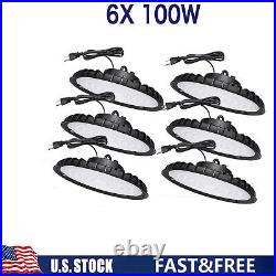 6 Pack 100W UFO Led High Bay Light Factory Warehouse Commercial Led Shop Light 6 Pack 100W UFO Led High Bay Light Factory Warehouse Commercial Led Shop Light
