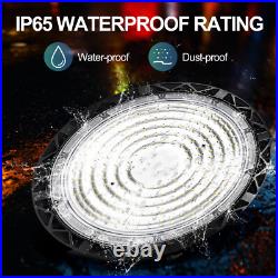 6 Pack 100W UFO Led High Bay Light Industrial Commercial Warehouse Shop Light