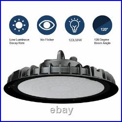 6 Pack 100W UFO Led High Bay Light Industrial Factory Warehouse Commercial Light