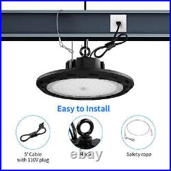 6 Pack 150W 150 Watt UFO LED High Bay Light Commercial Bay Lighting Garage Lamp
