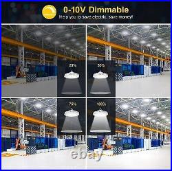 6 Pack 150W LED UFO High Bay Light 650W MH/HPS Equiv Commercial Warehouse Lamp