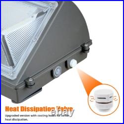 6 Pack 150W LED Wall Pack Light Dusk to Dawn Commercial Outdoor Security Light