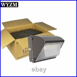 6 Pack 150W LED Wall Pack Light Dusk to Dawn Commercial Outdoor Security Light