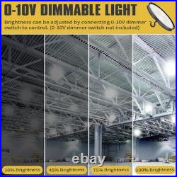 6 Pack 150W Round UFO High Bay Warehouse Shop Light LED Industrial Factory Lamp